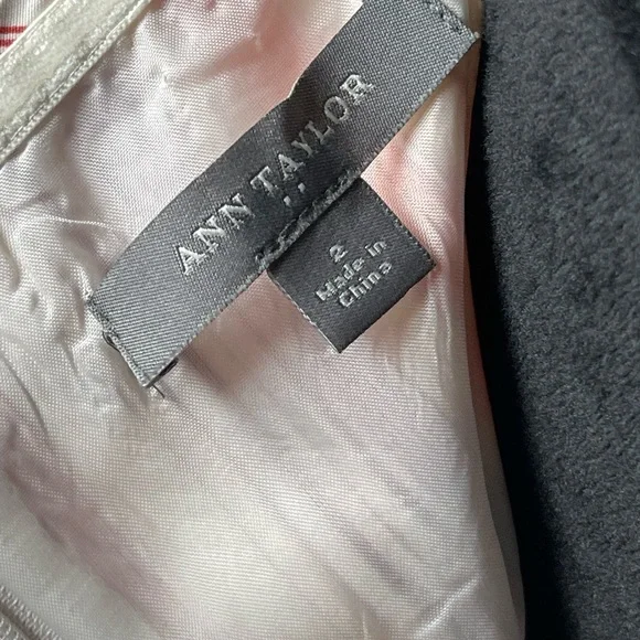 Ann Taylor Halter Colorful Striped Dress Size 2 - Picture 7 of 8